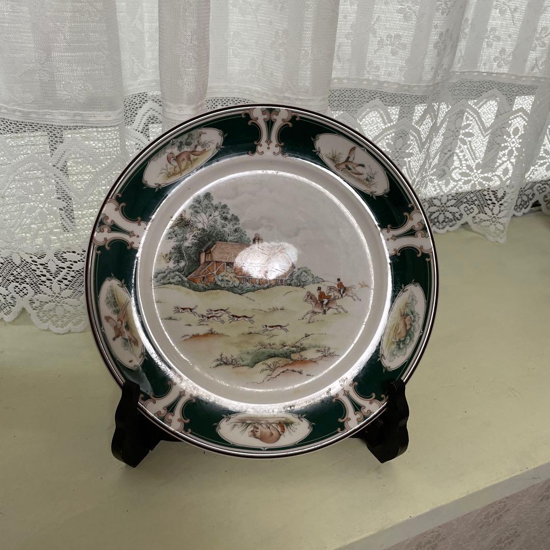 オールドノリタケ アイルランド製 ケルトクラフト 大皿