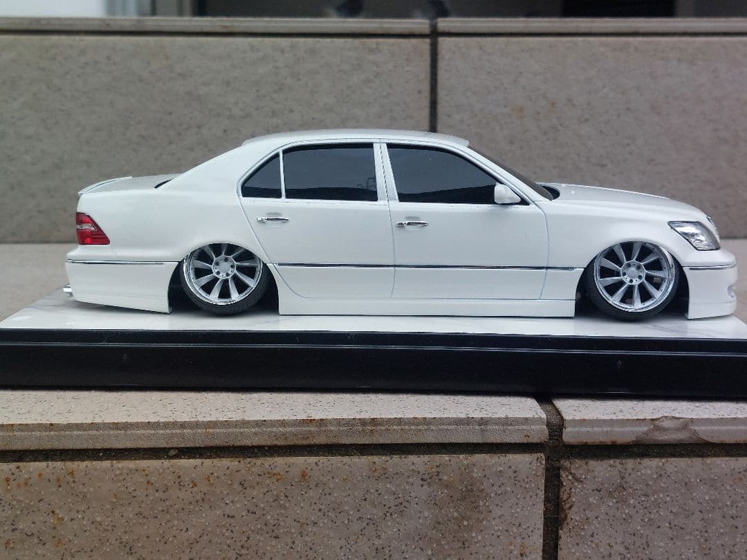 30セルシオ プラモ アオシマ シャコタン 模型・プラモデル