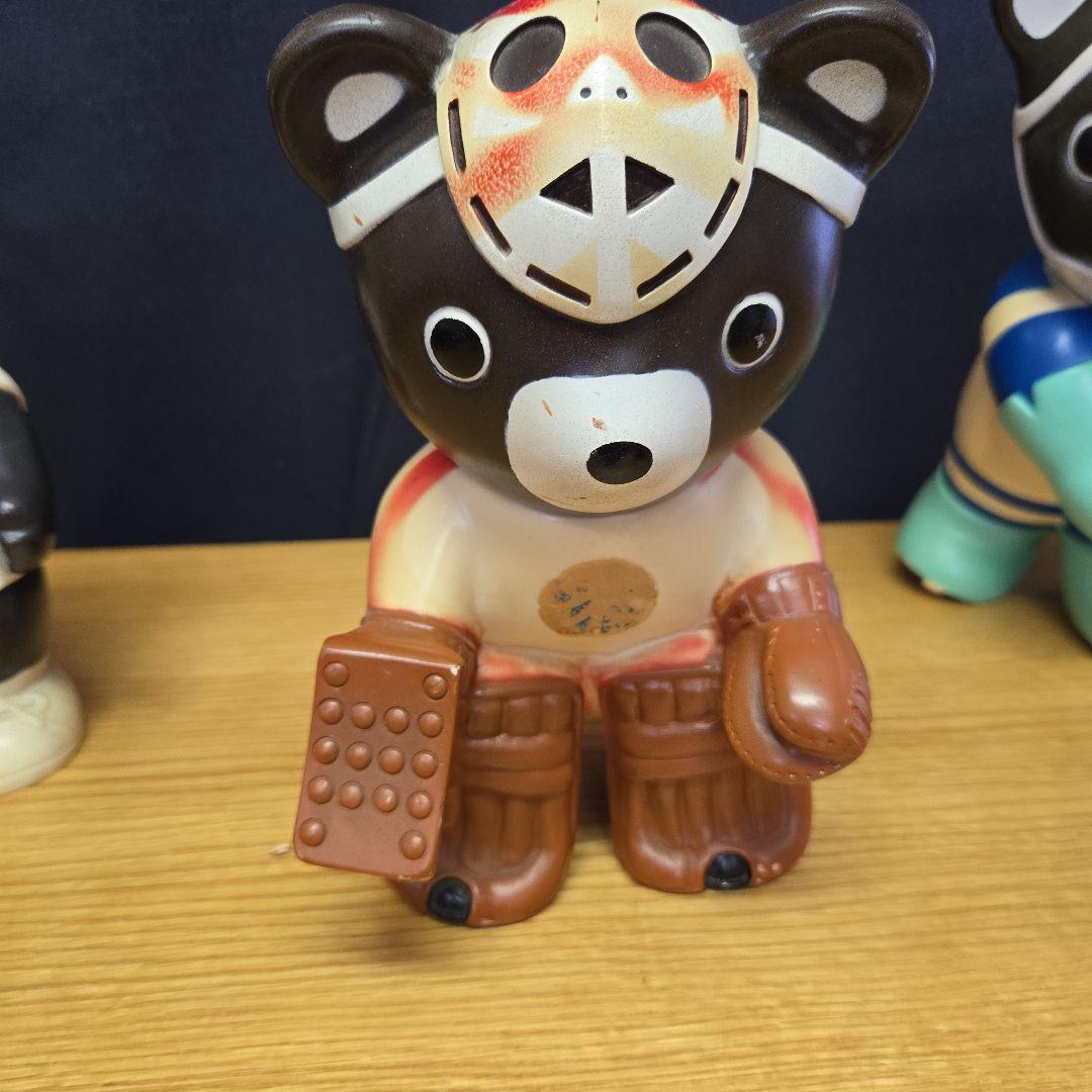 たくぎん　たくちゃん　約２５cm　ビッグサイズ　レア　貯金箱　6つ