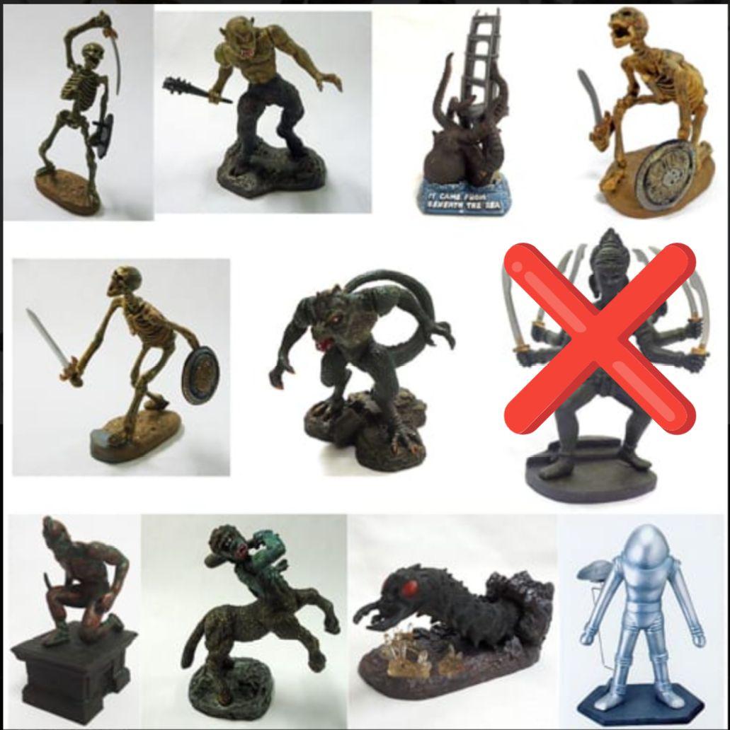 レイ・ハリーハウゼン リアルフィギュアコレクション ノーマル全10個