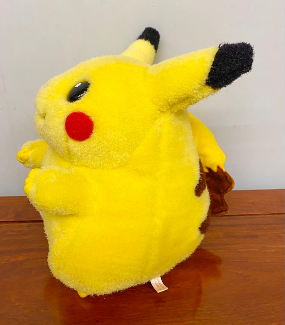 TOMY 初期　おしゃべり　ピカチュウ　ぬいぐるみ　音声あり　レトロ