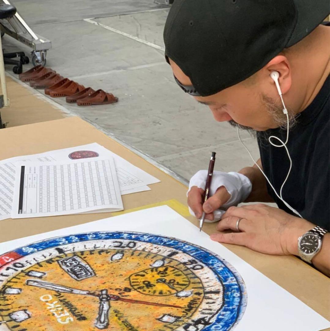 新品 レア madsaki 版画 unititled P4 Rolex 村上隆 - メルカリ