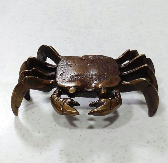 茶道具】七種蓋置 鋳銅 大野芳光作