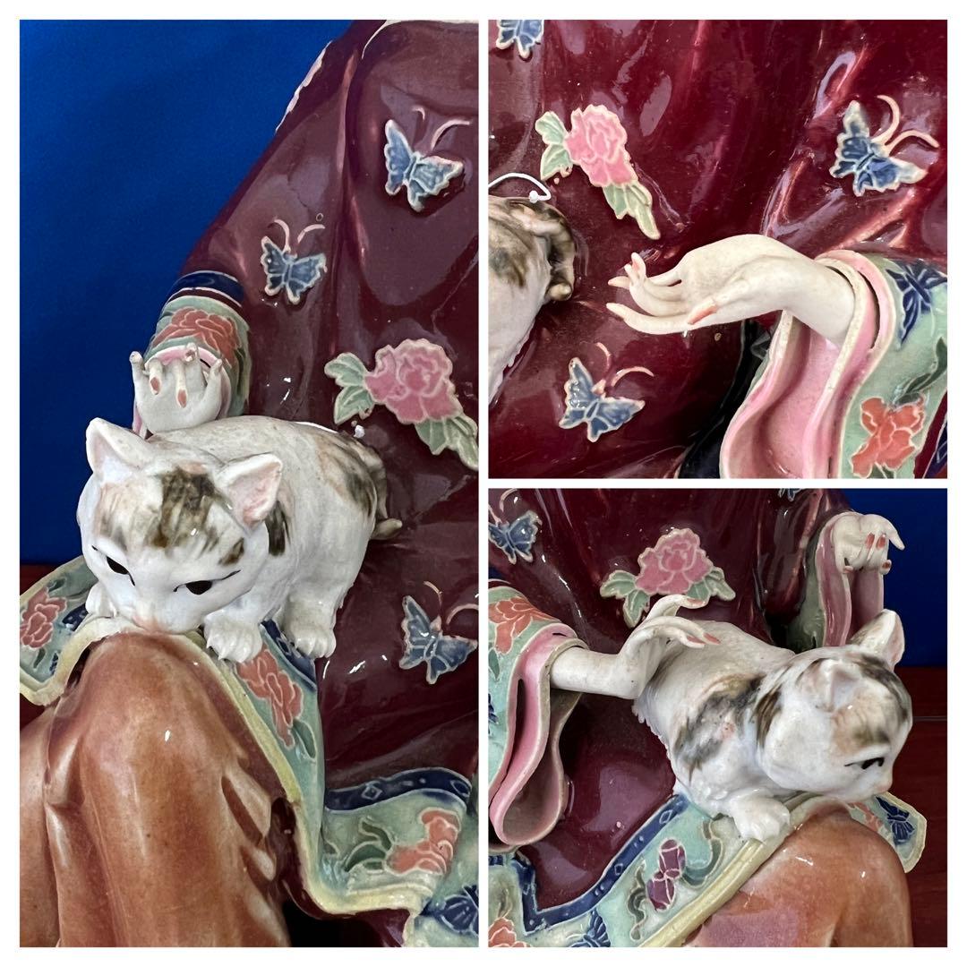 中国古美術/置物 【貴婦像，林偉東手製 ，精品】稀少品 - メルカリ