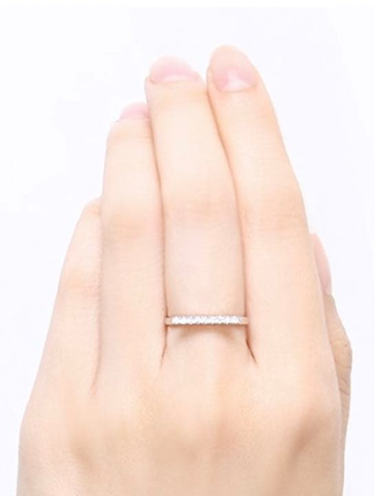 つ*る様 K18ダイヤモンドリング WG