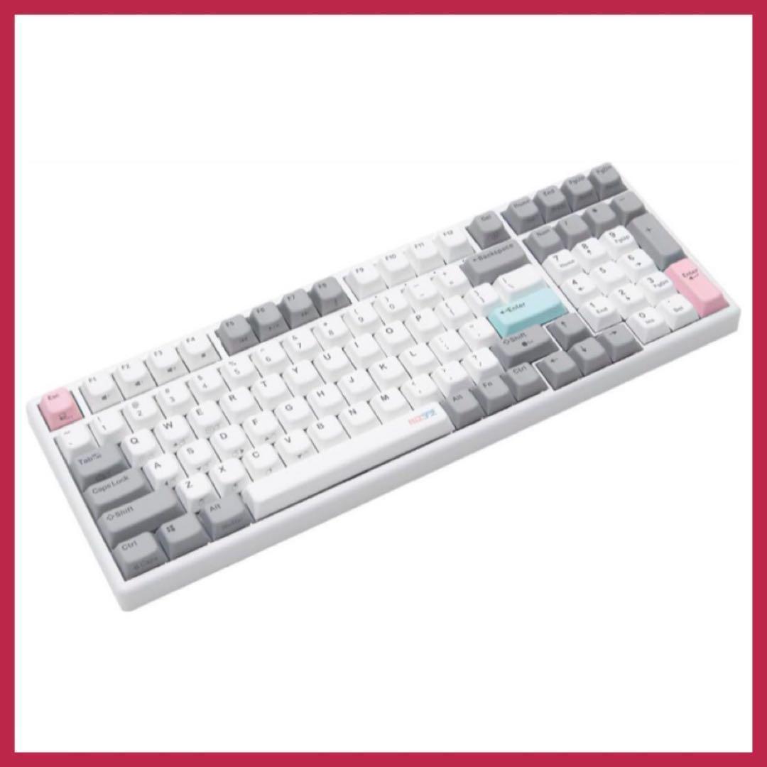 NiZ 【X99-3M】 ワイヤレスキーボード　静電容量無接点 　99キー NiZ X99 静電容量無接点キーボード テンキー付き 白い