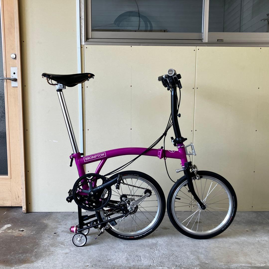 ブロンプトン M6L フェンダーレスカスタム 付属品多数