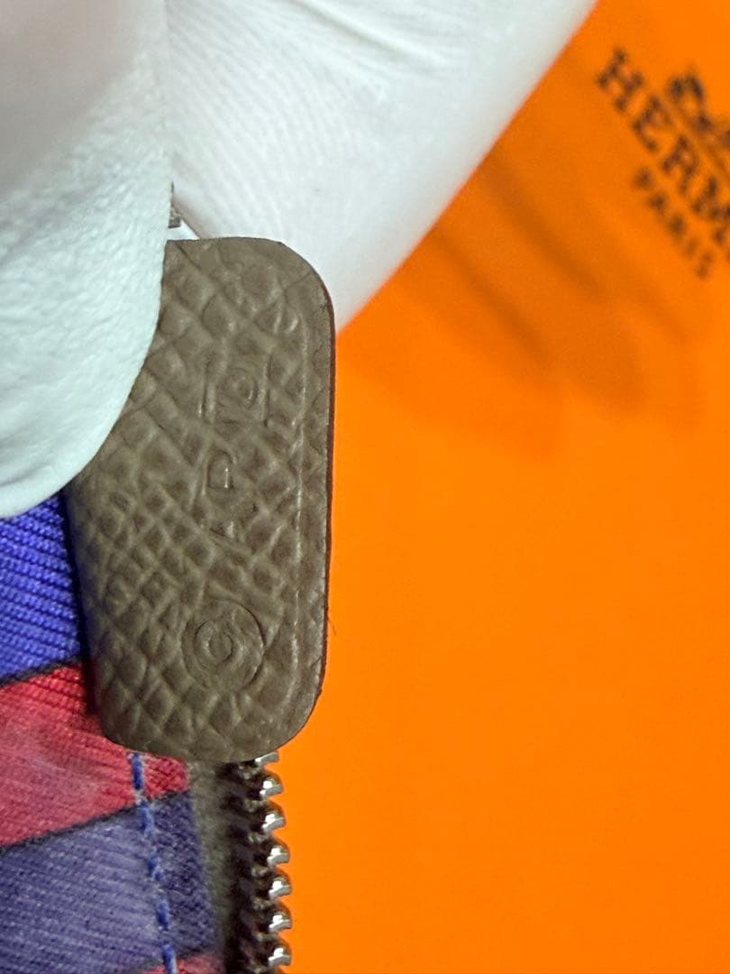 エルメス アザップコンパクト レザー 財布 正規品 ケース