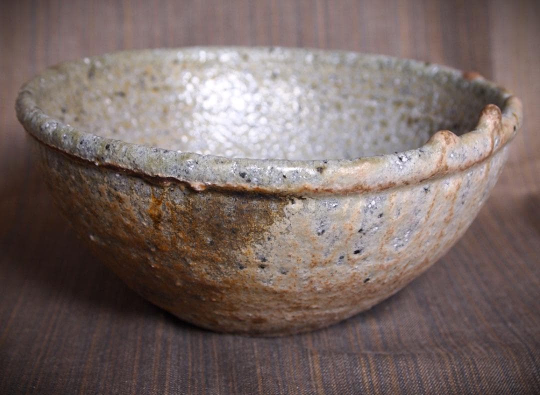 最上作★クリストファー・レイヴェンフォール【師：多久守】★備前《窯変》鉢★共箱