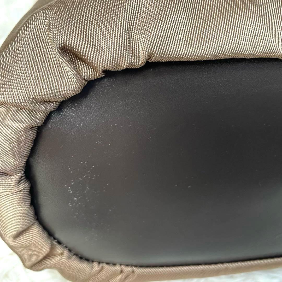 【美品】 IBIZA 2wayショルダーバッグ ベージュ　ポンパ　イビサ