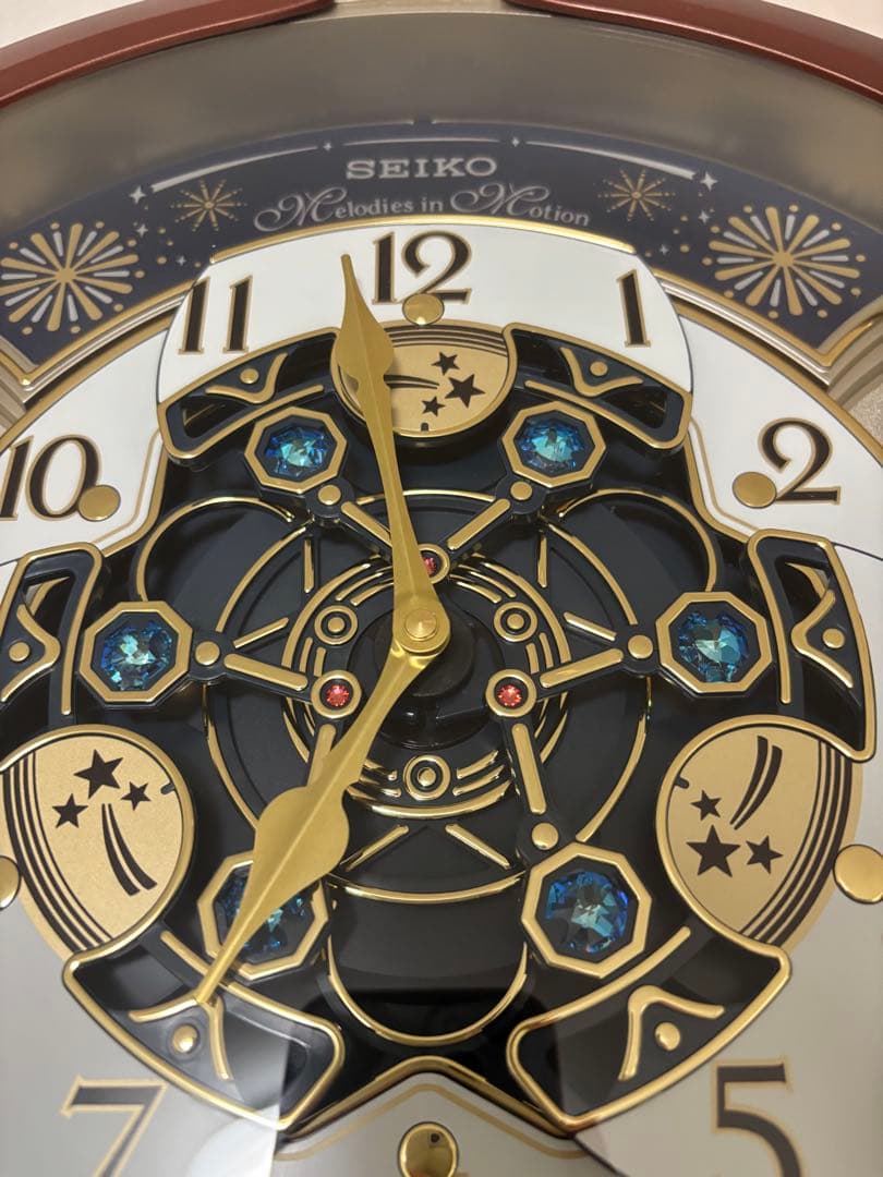 【美品】からくり時計 セイコー RE601B SEIKO 30周年記念モデル