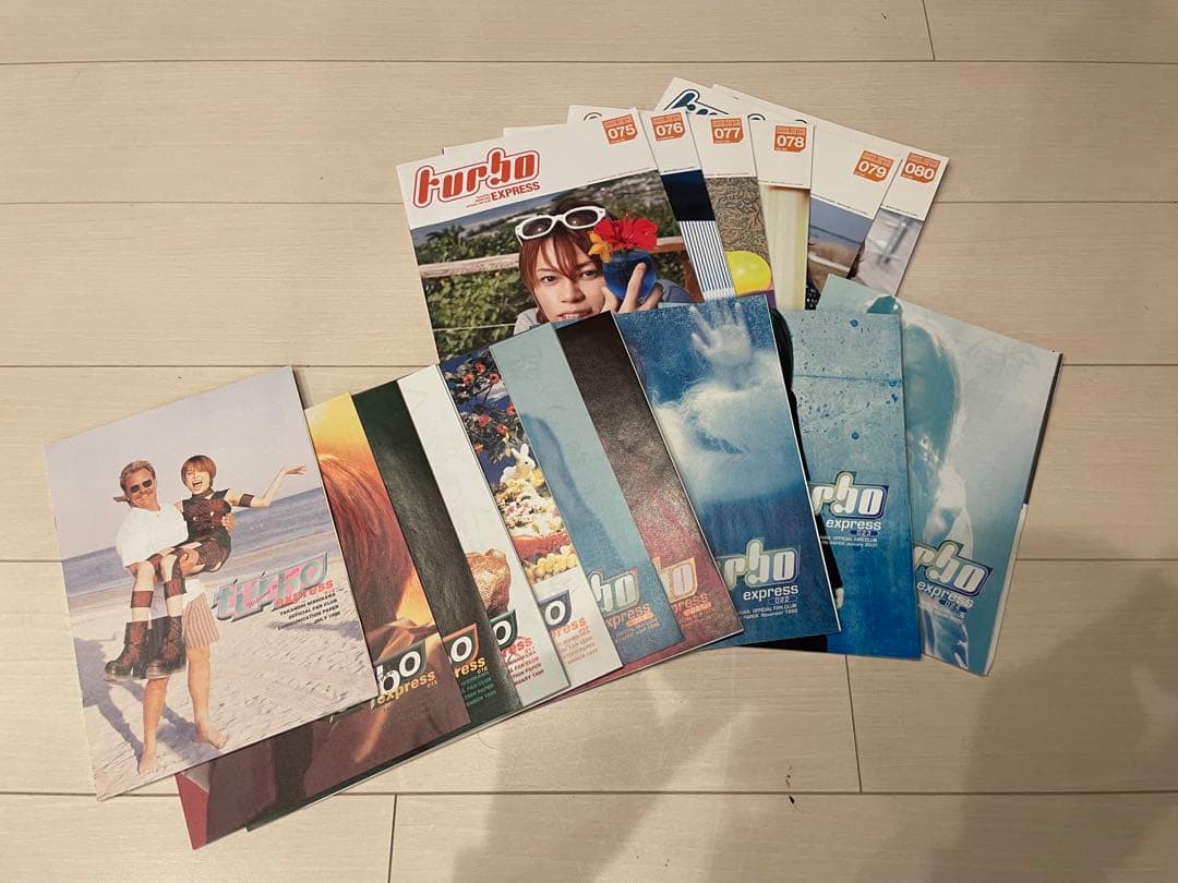 T.M.Revolution（西川貴教）turbo会報詰合せ