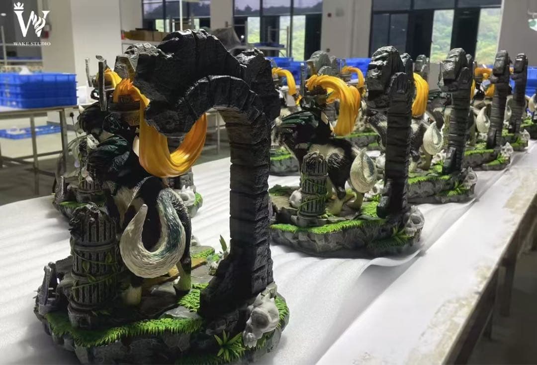 ゼルダの伝説 Wake-STUDIO リンク ミドナ フィギュア - メルカリ