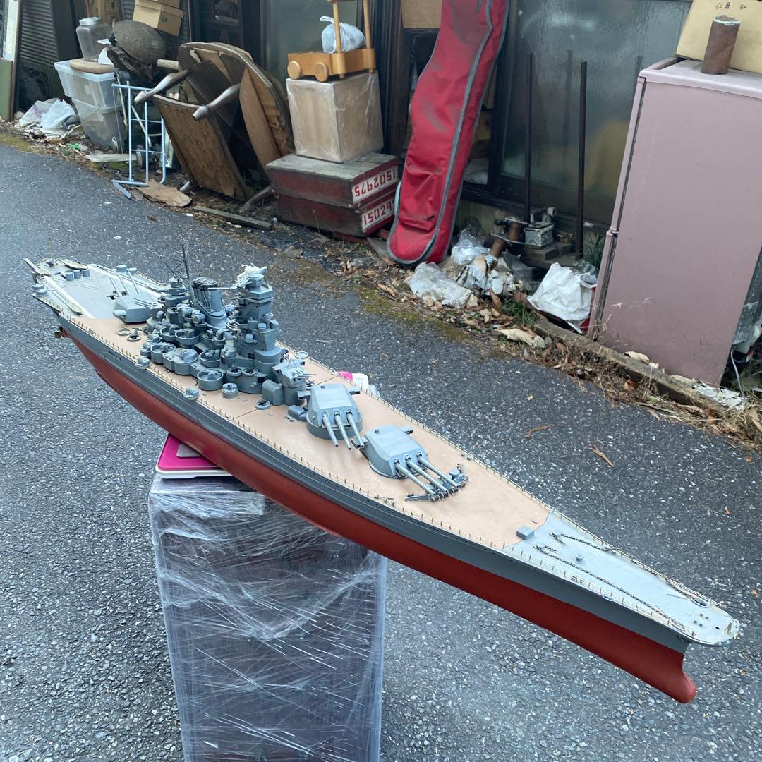 超特大130cm】重量感4.4kg！戦艦大和プラモデル 完成品・存在感抜群！ 1/