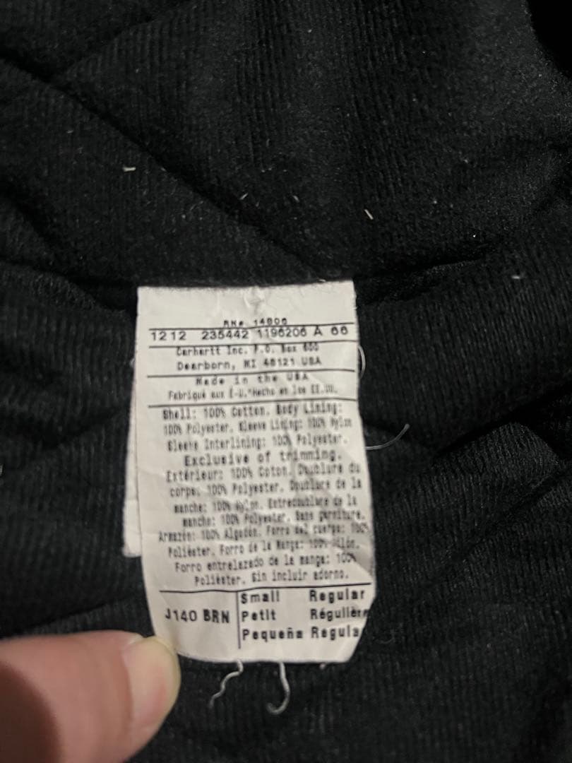 Carhartt フード付きジャケット S ベージュ