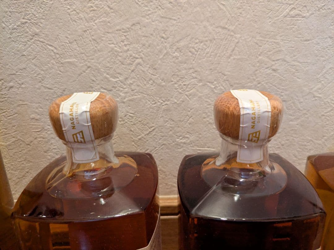 長濱シングルモルトウイスキー1st〜3rdとアマハガンモンペラ新品未開封品4