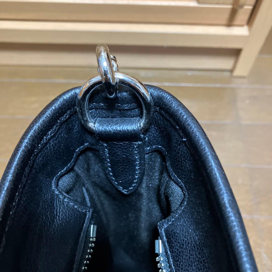 本日削除します！美品レザーcoachメンズトートバッグ　ブラック