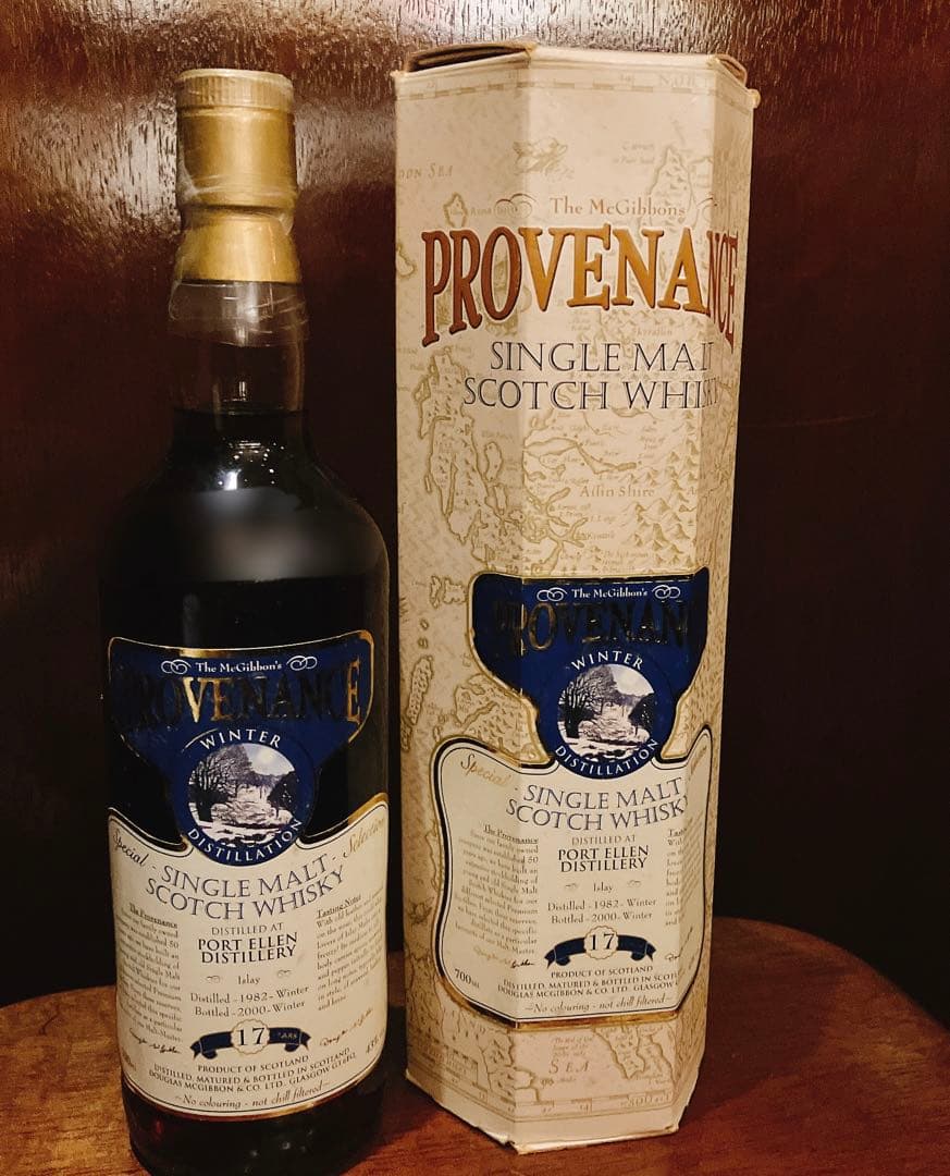 ポートエレン プロベナンス17年1982-2000空き瓶