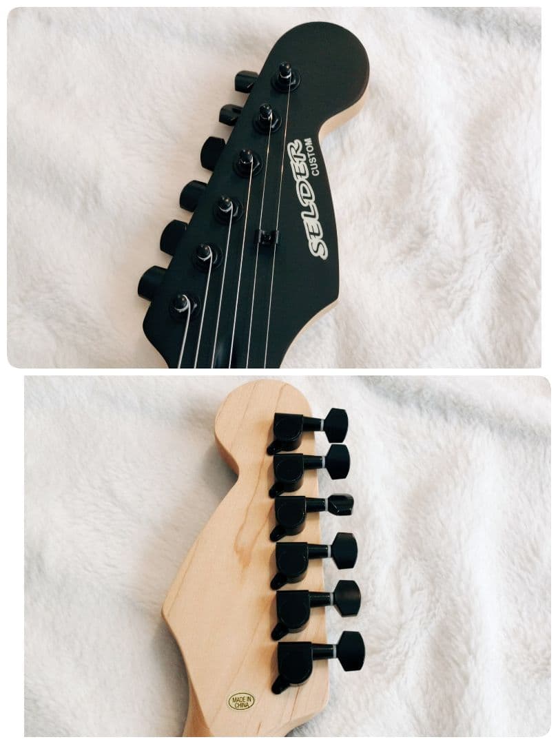 美品】SELDER CUSTOM マットブラック セルダー ストラト