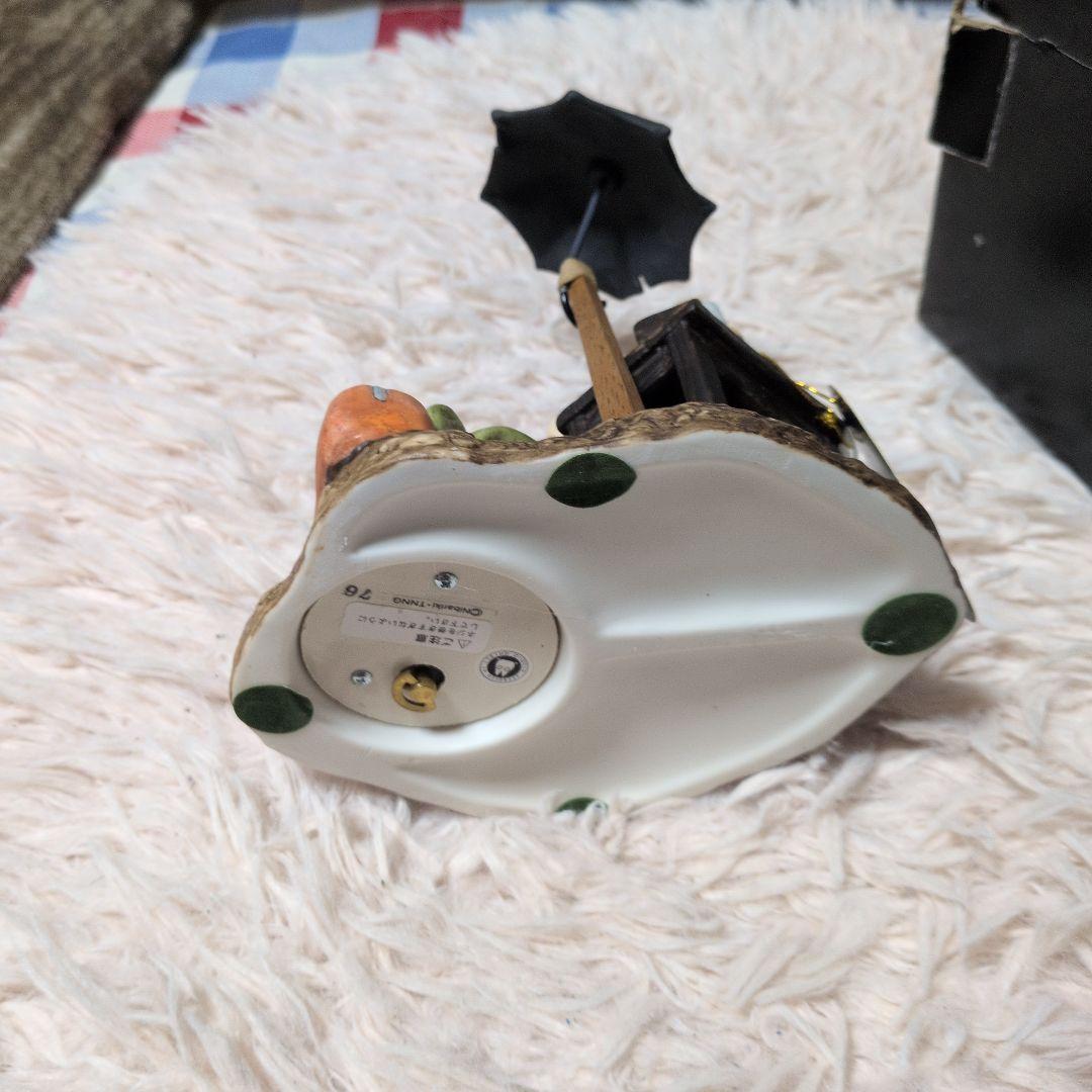 ジブリ　紅の豚　ポルコ·ロッソ オルゴール 陶器