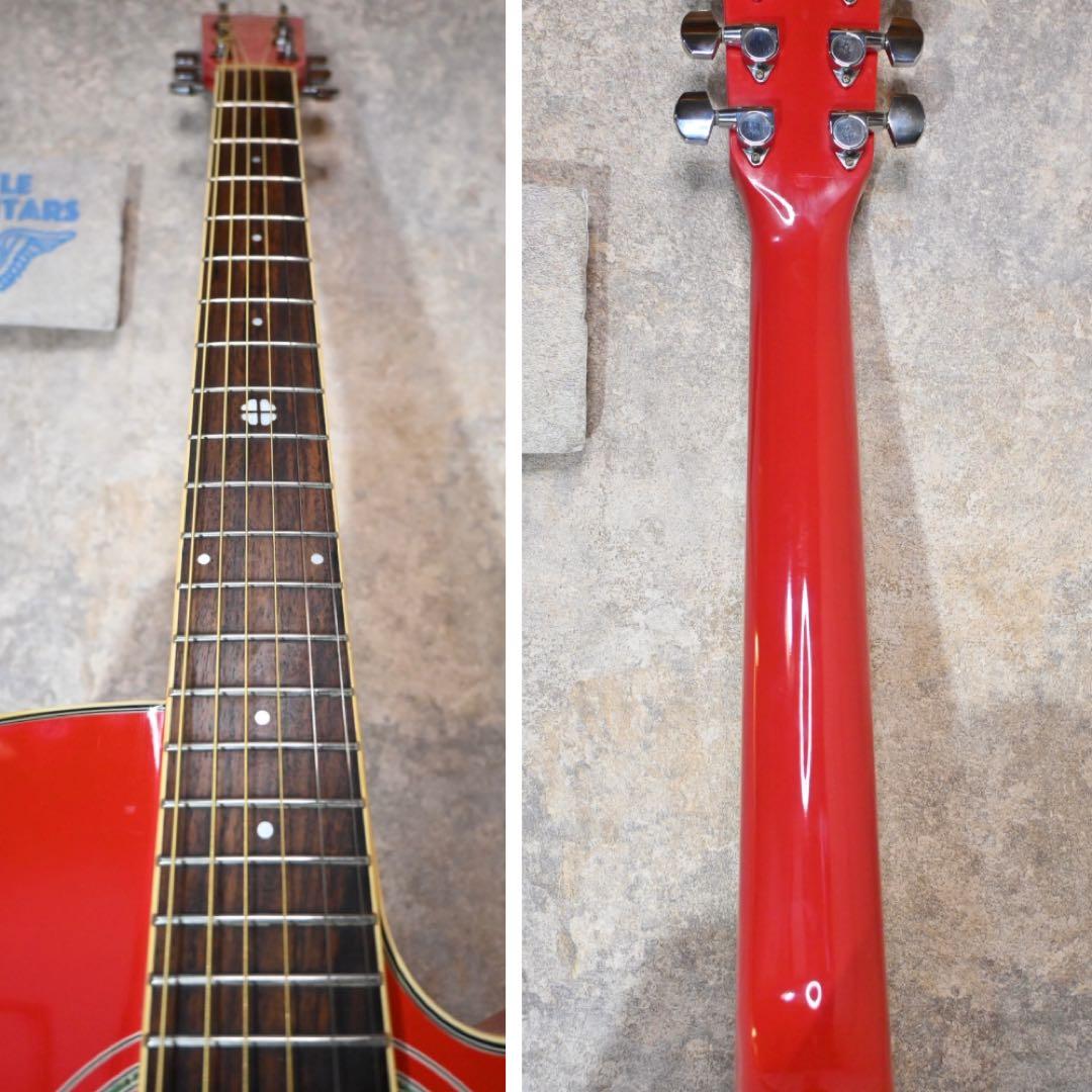 整備済み】Stafford SF-180-RD スタッフォード 赤ギター SFM-3 PROMO