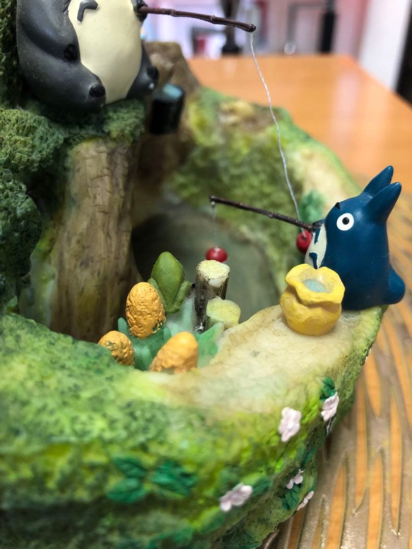 ジブリ となりのトトロ ミニウォーターガーデン 釣りに行こう