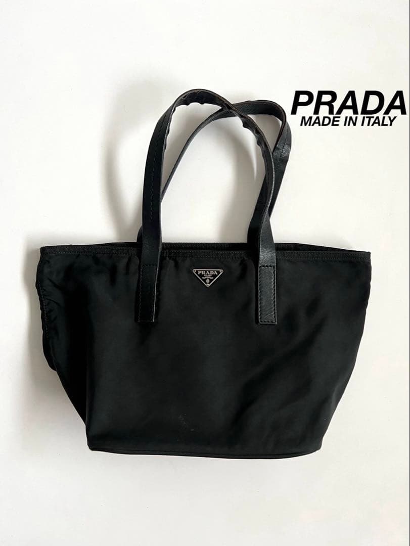 バッグ 03s PRADA TESSUTO NYLON TOTE HAND BAG