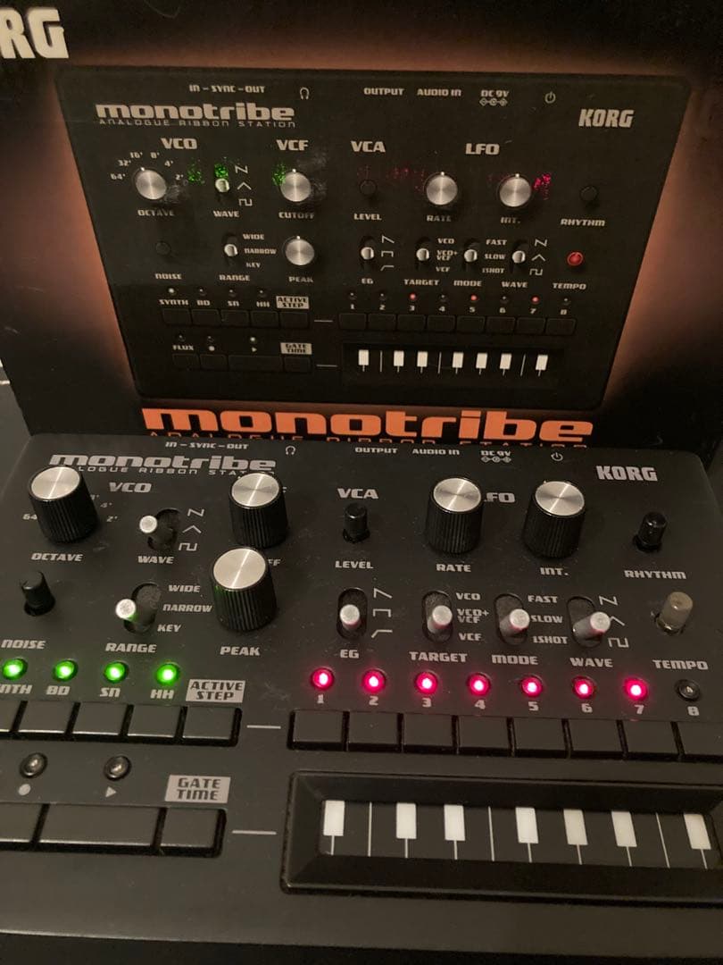 【訳あり】コルグ monotribe アナログシンセ リズムマシン　シーケンサー 訳あり】コルグ monotribe アナログシンセ リズムマシン シーケンサー