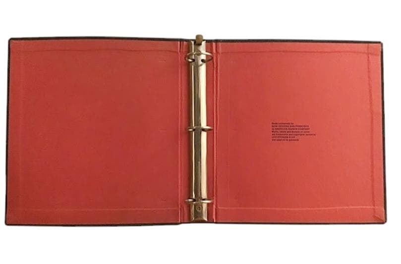 リーバイス501 'e' 8x10バインダー Now! Designs S.F.