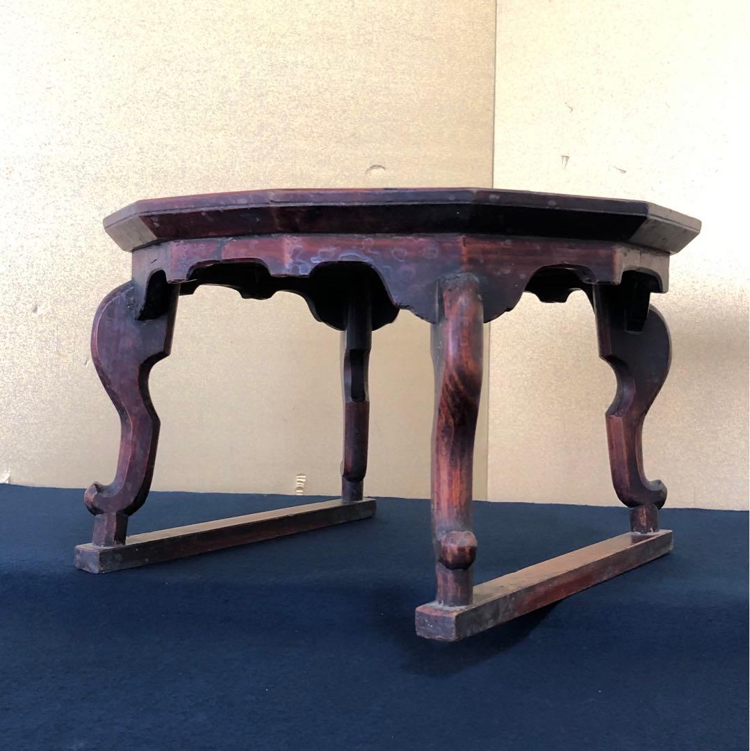 割引❗️《R》李朝 ソバン 李朝膳 十二角膳 虎足 李朝家具　250714E2