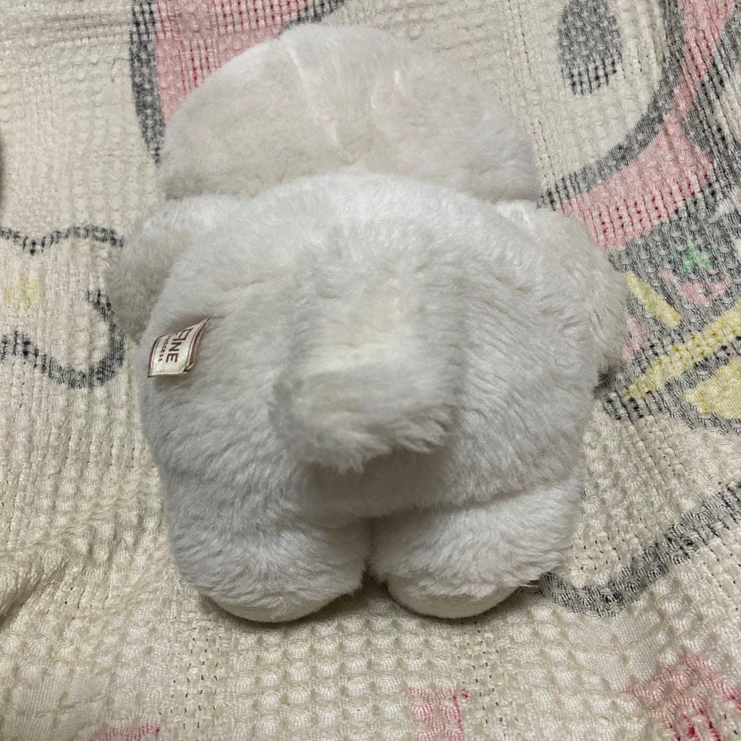 昭和レトロ　ヴィンテージ 吉徳　クマ　クリーミー　ぬいぐるみ　中古品