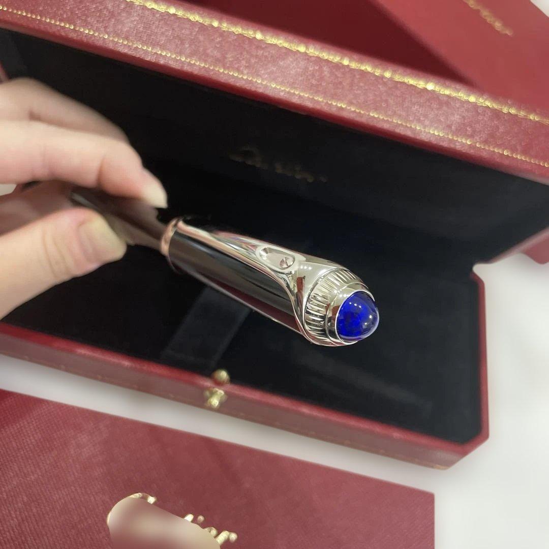 【超希少】新品　カルティエ　ロードスタードゥカルティエ　ボールペン　ブルー　箱付