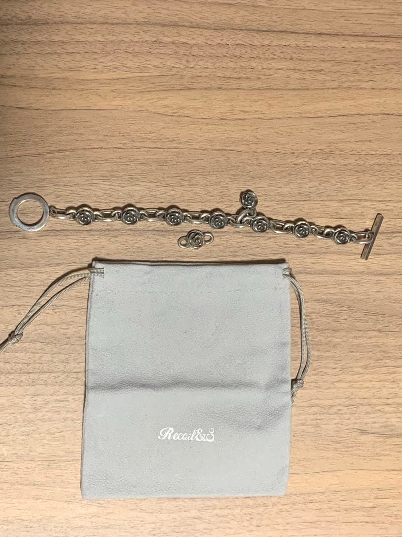 \"Recoil\"&co. ROSE BRACELET silver925 美品