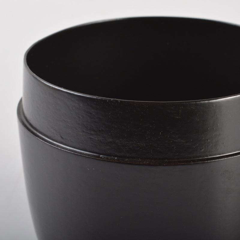 茶道具 笹良造 一閑遠山自画朱書 大棗 紫野 松長剛山書付 共箱 V 6544