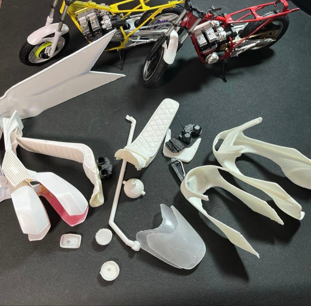 俺のマシン バイク プラモ 1/12 アオシマ CBX400F ジャンク - メルカリ