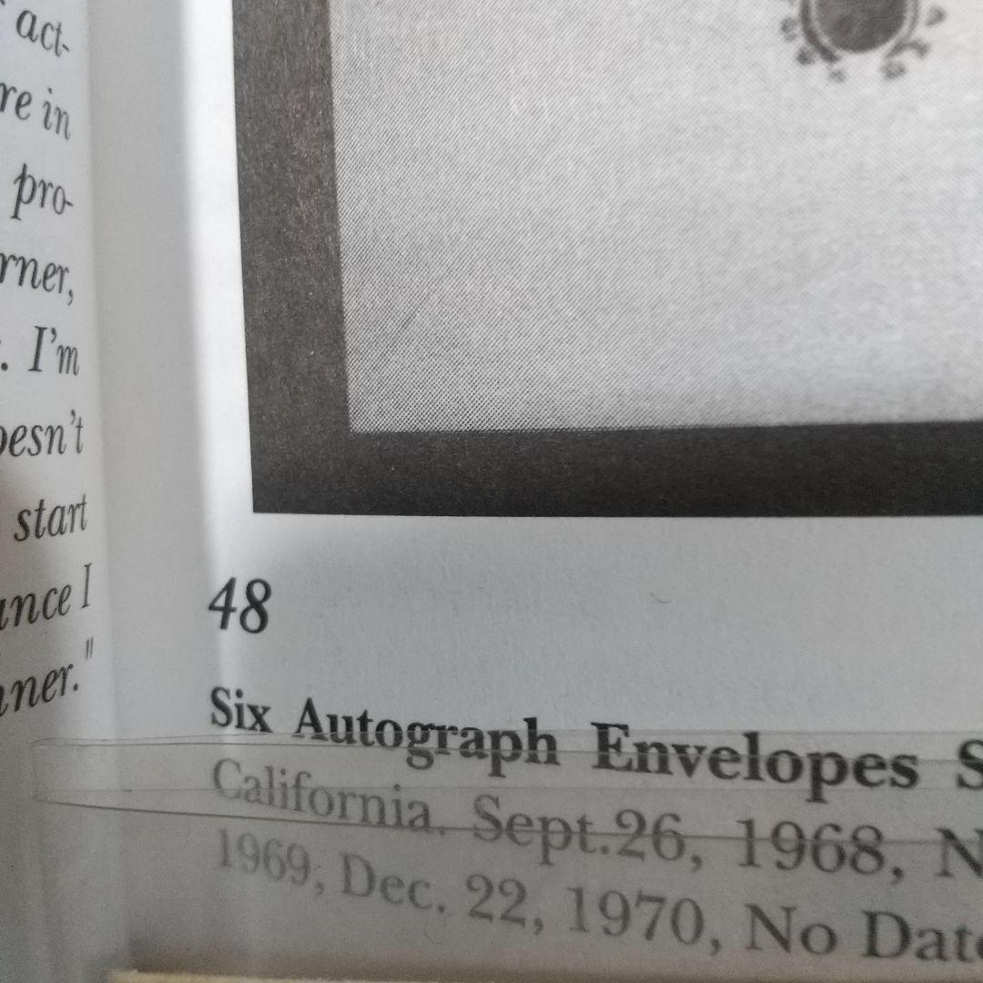 ブルース・リー遺品，直筆サイン封筒 Ki‼️