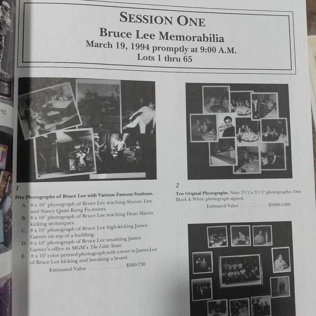 ブルース・リー遺品，直筆サイン封筒 Ki‼️