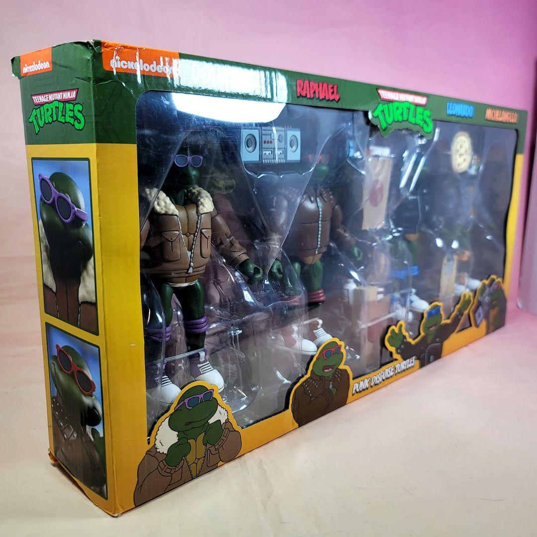 NECA】新品 正規品 パンク・タートルズ TMNT フィギュア 4PK - メルカリ