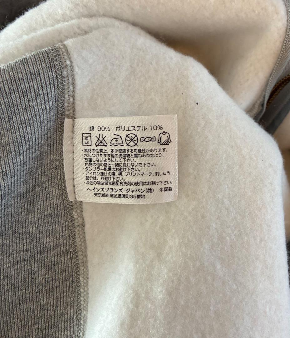 未使用 Champion USA製 赤タグ ジップパーカー