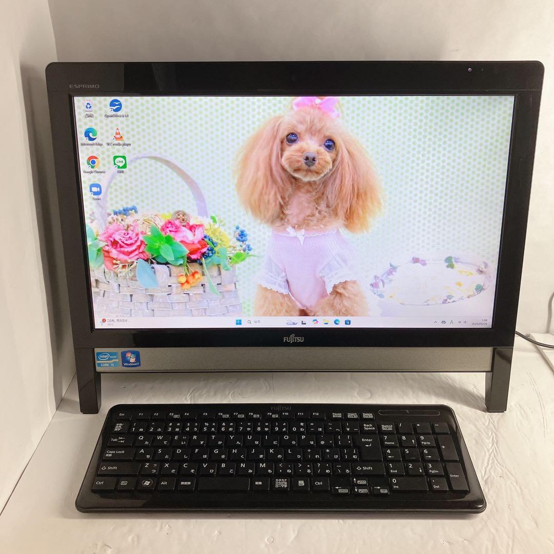 【大容量2TB】富士通 一体型パソコン ESPRIMO カメラDVD搭載 富士通FMVパソコン | ESPRIMO WF-X/E2 カスタムメイドモデル