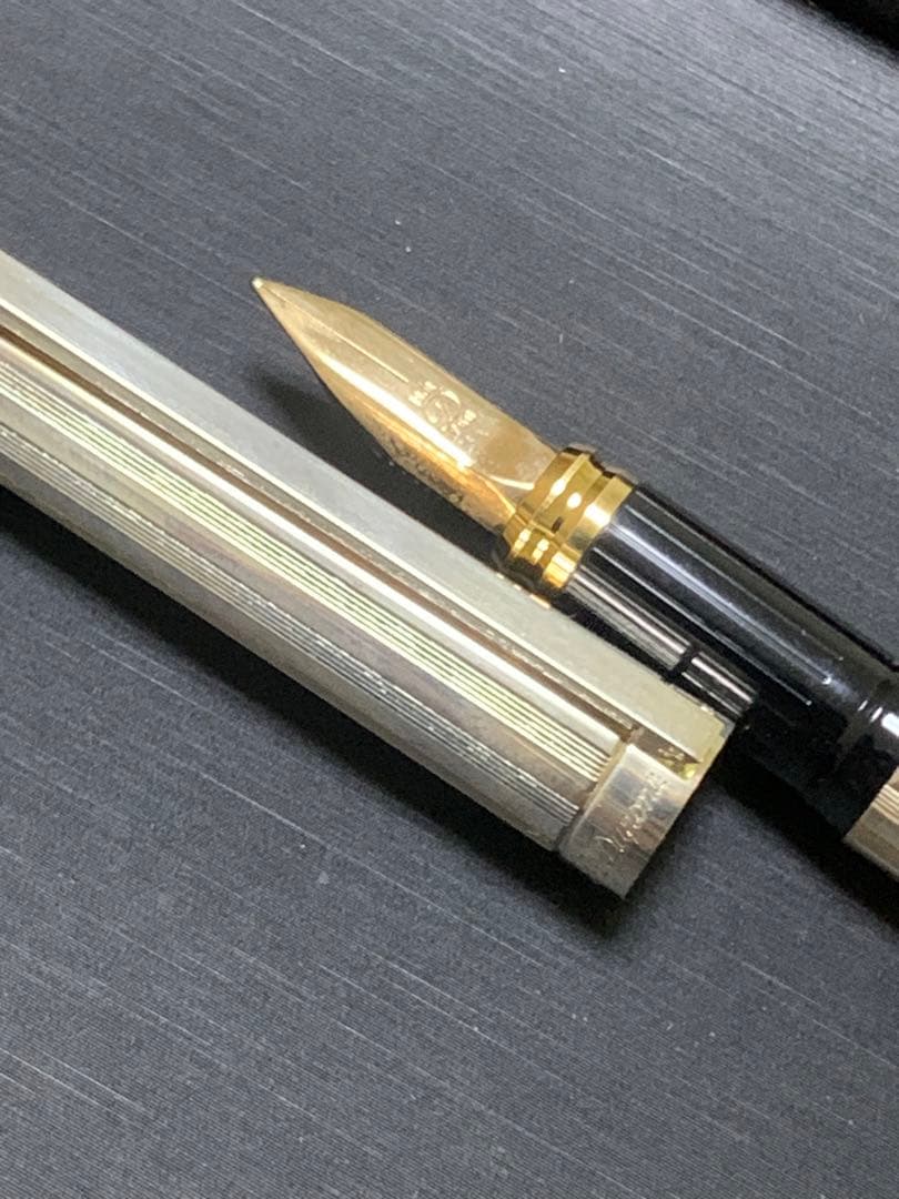 Dunhill 万年筆 ペン先750 18K刻印