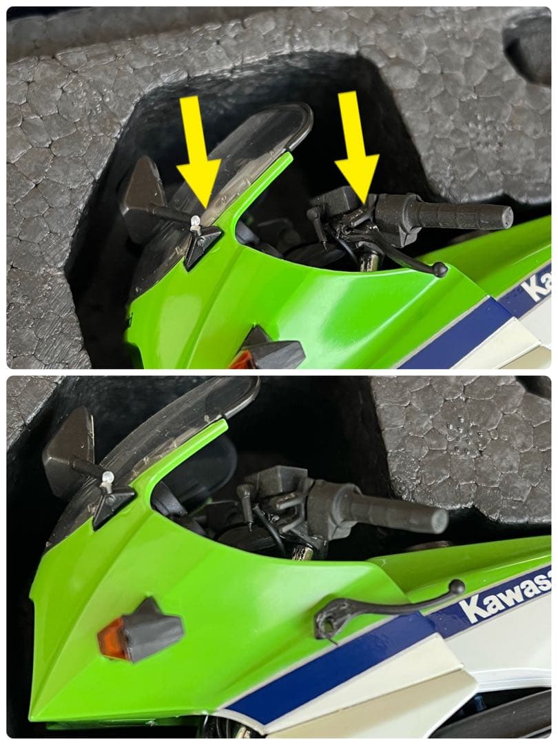 wits 1/12 GPZ900Rニンジャ ：訳あり