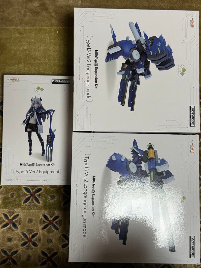 【新品未開封】ACT MODE 152 ミオ & Type15 Ver2 セット ACT MODE ミオ & Type15 Ver2 Close range attack mode