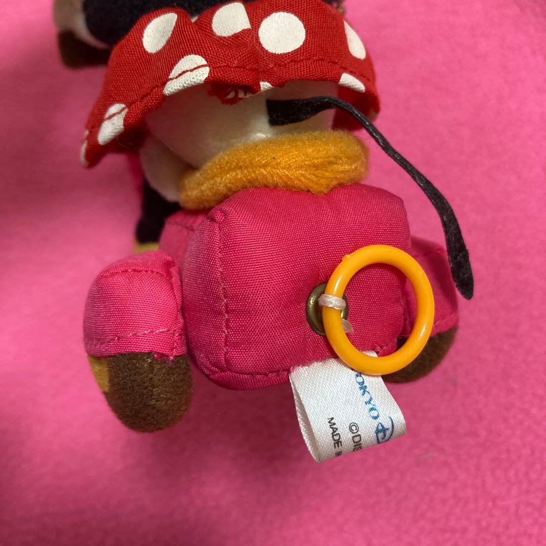 レアです❤️希少!❤️ミニーマウス❤️バイク❤️ぬいぐるみ❤️ボールチェーン付き❤️