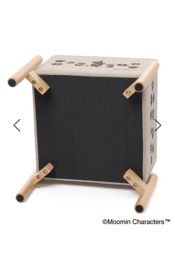 【新品】StudioCLIP×ムーミン収納付きスツール