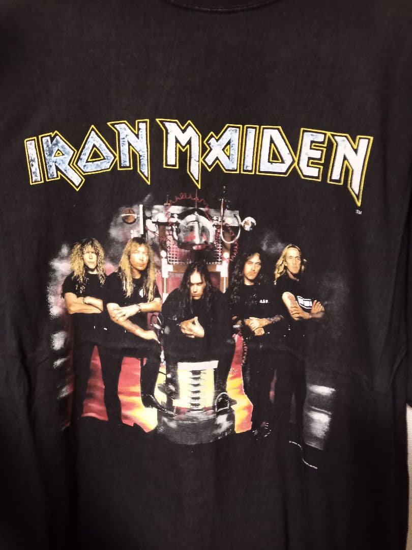 値引き交渉不可商品】古着 90s Iron Maiden Tシャツ