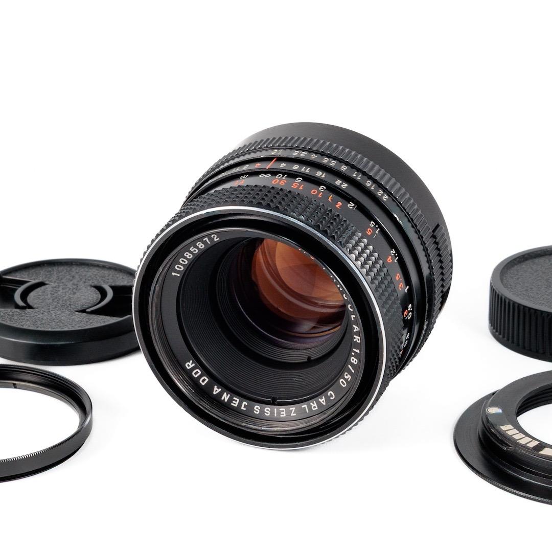 レンズ(単焦点) Carl Zeiss Jena MC Pancolar 50mm f1.8 Carl Zeiss Jena Pancolar 50mm F1,8 MC M42 Lens - Sharp Prime Fifty