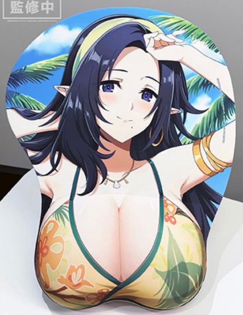 等身大おっぱいマウスパッド　特典付　陰の実力者になりたくて！　ガンマ 水着ver
