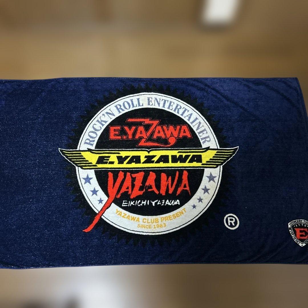 矢沢永吉 スペシャルビーチタオルSBT '90エンブレムスリーロゴ - メルカリ