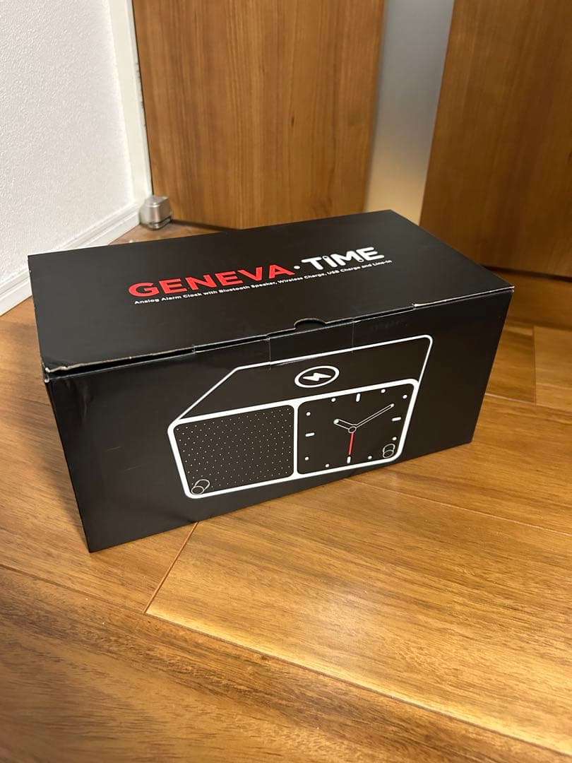 GENEVA・TIMEスピーカー　ワイヤレス充電 GENEVA TIME DIGITAL｜GENEVA｜ジェネバタイムデジタル｜デジタル